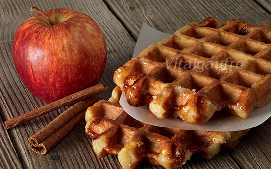 Vitalgaufre - Gaufre pomme canelle